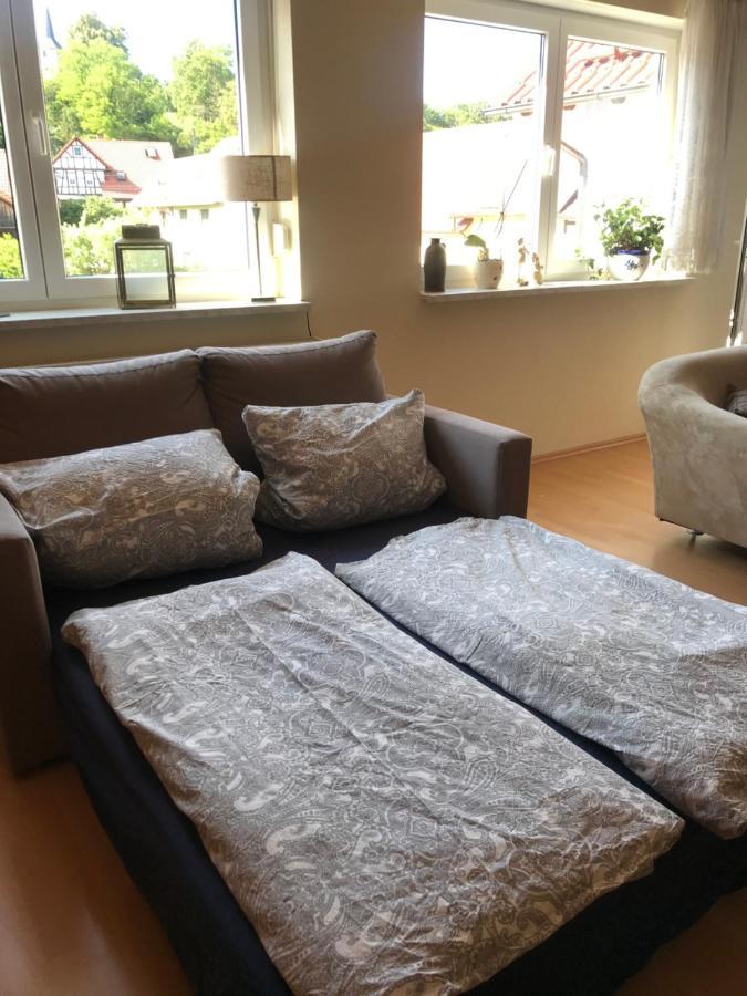 Ferienwohnung Am Gruenen Band Hellingen Ngoại thất bức ảnh